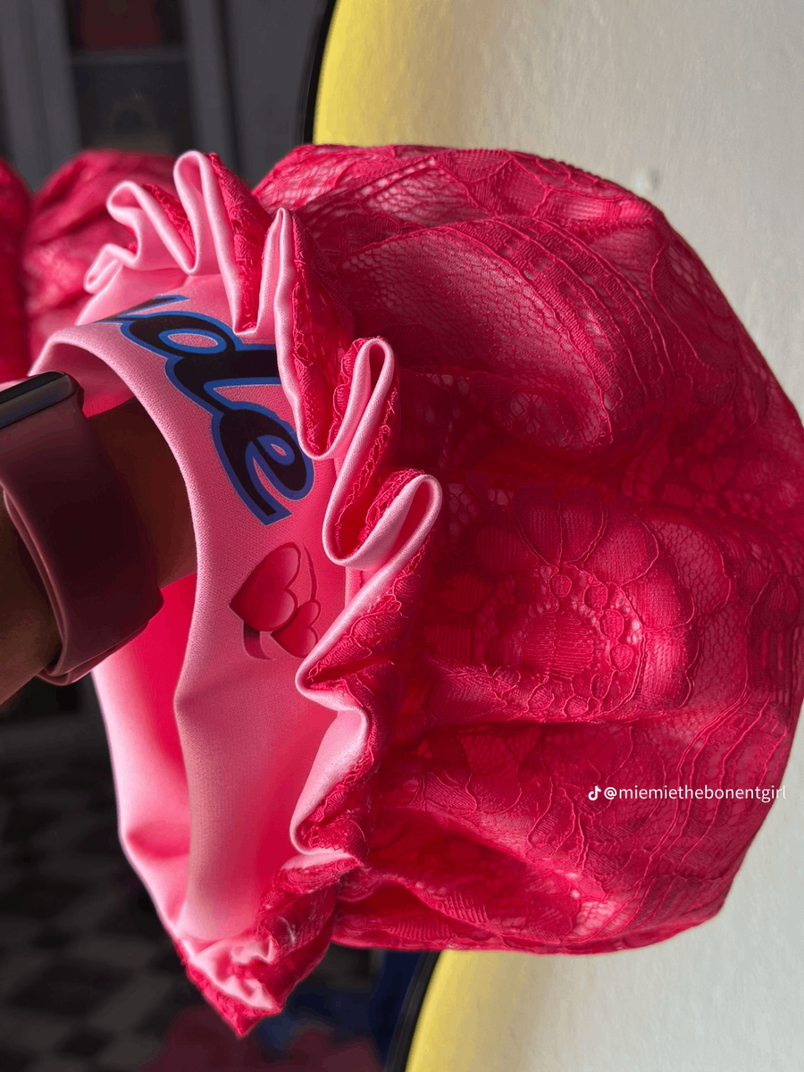 CUSTOMISED BONNETS ,SCRUNCHIES AND HAIR BAND