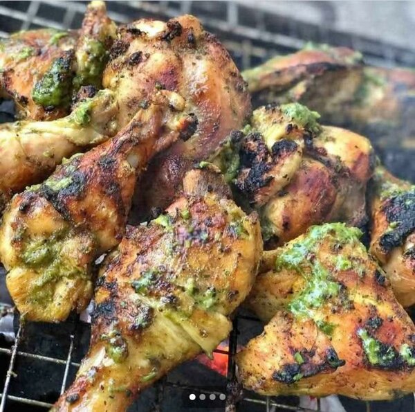 Poulet Grillé à l'Herbe