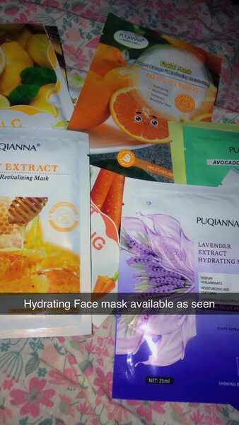 Facial moisturing musk,nails,etc..