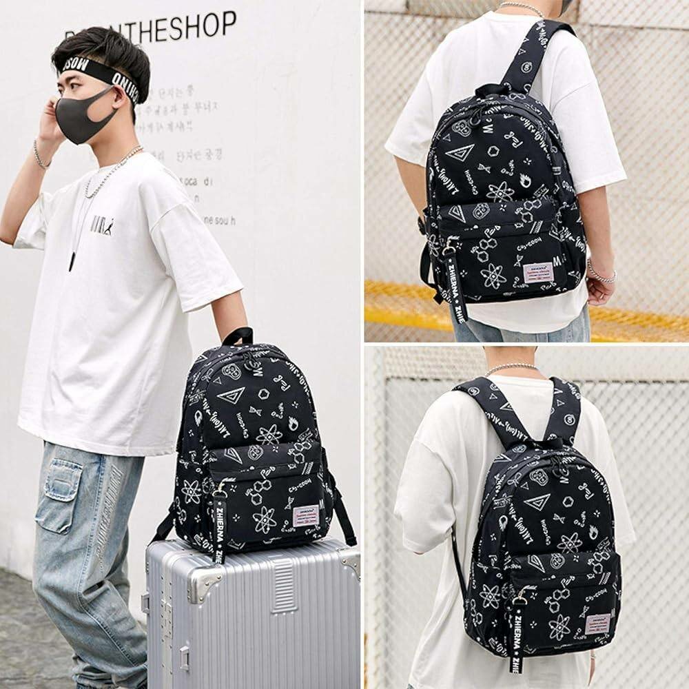 Sac à dos imprimé pour étudiants