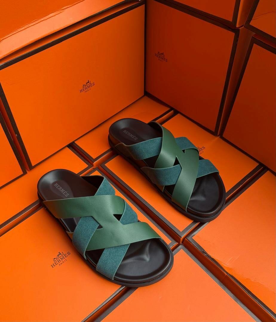 Sandales Hermès en cuir unisexe