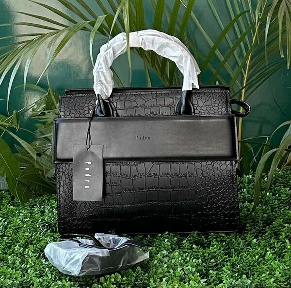 Sac à main Pedro cuir noir