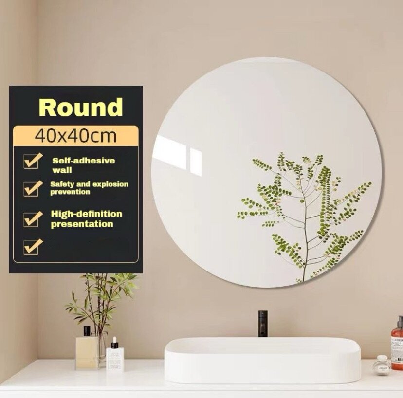 Won't break soft mirror.