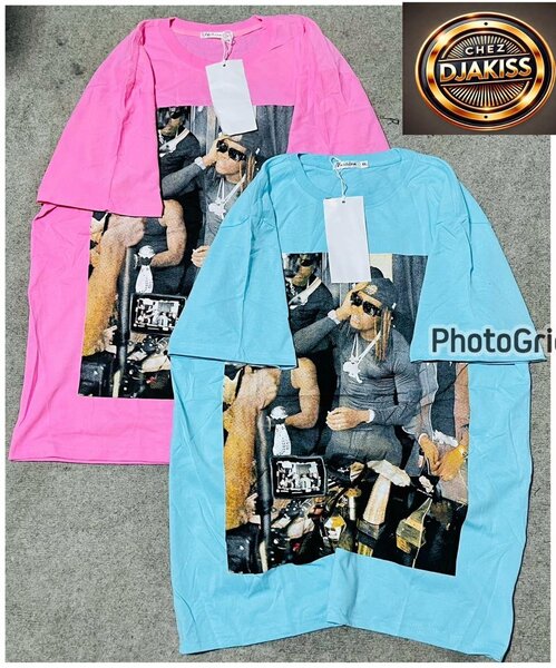 T-shirts imprimés style urbain