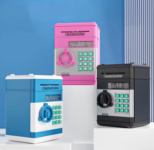 Coffre-fort jouet enfant