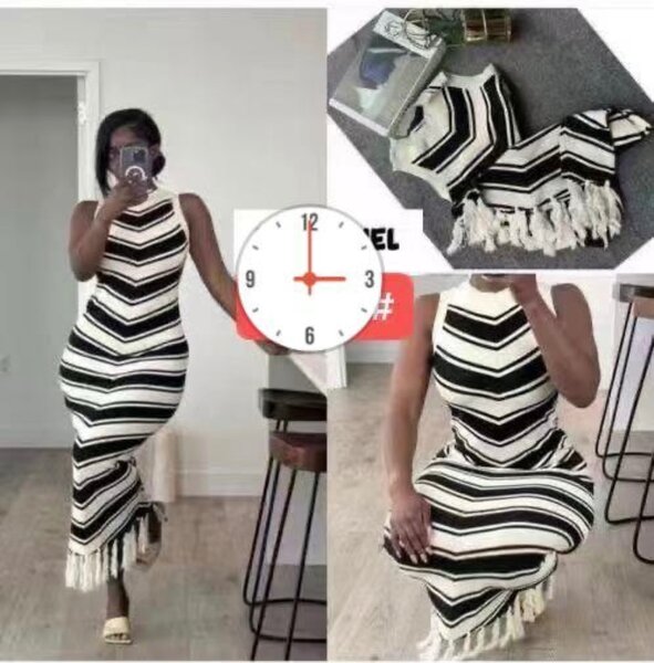 Chic Knitted Maxi Dresses