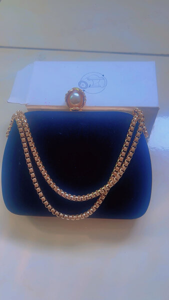 Clutch élégant en velours