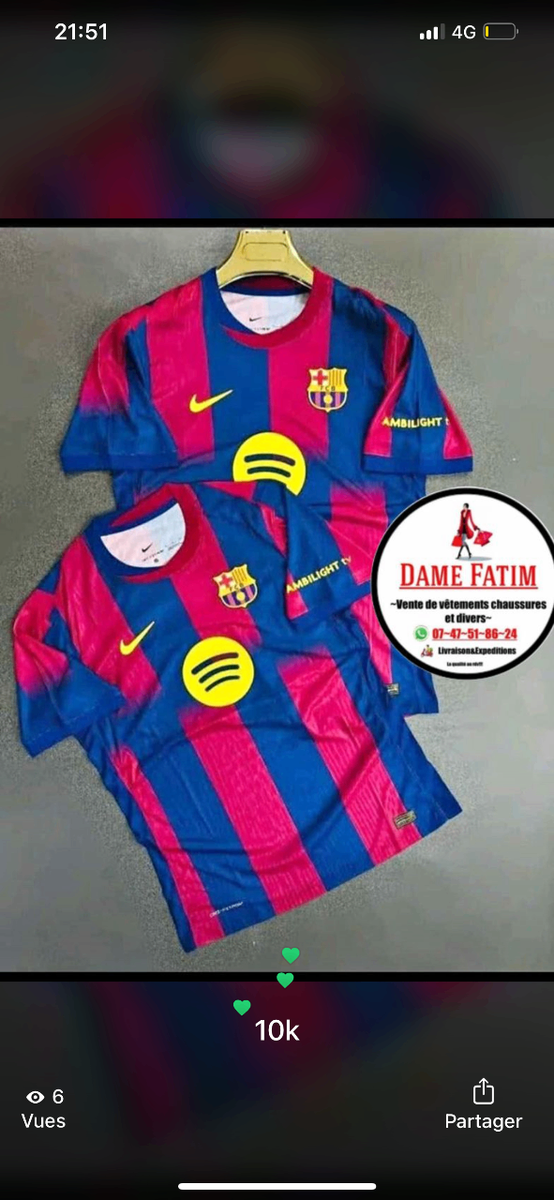 Maillot de Football Premium