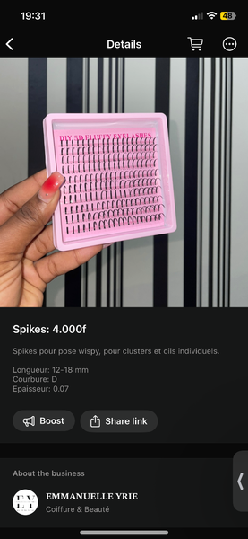 Lash Spikes