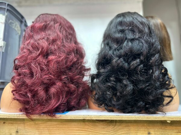 Perruques Ondulées naturelles