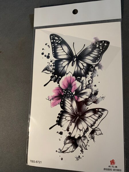 Tatouage temporaire tigre art