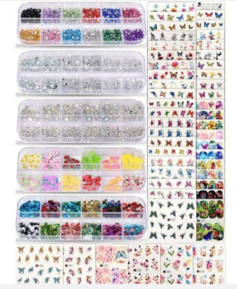 Kit Décoration Ongles Strass