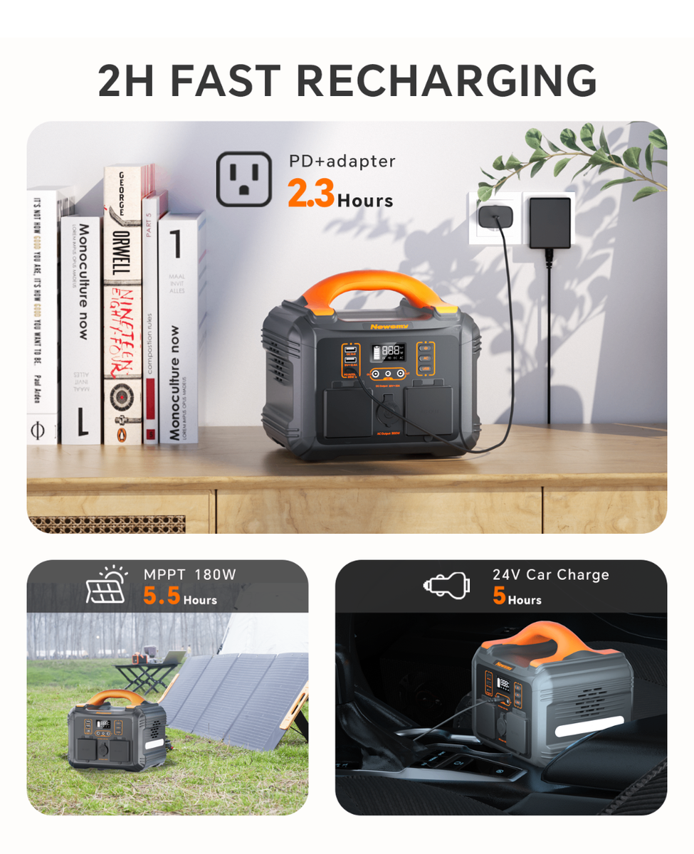 Newsmy 300w portable power station