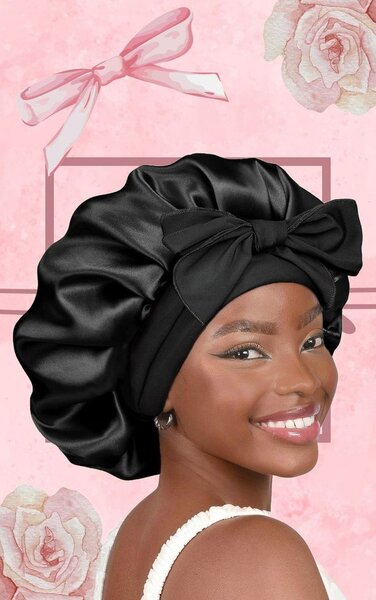 Bonnet Satin en foulard