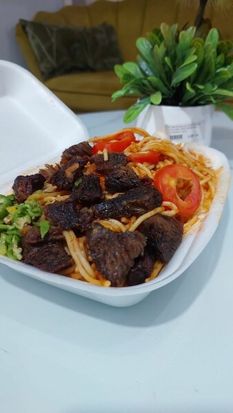 Spaghetti à la viande de bœuf