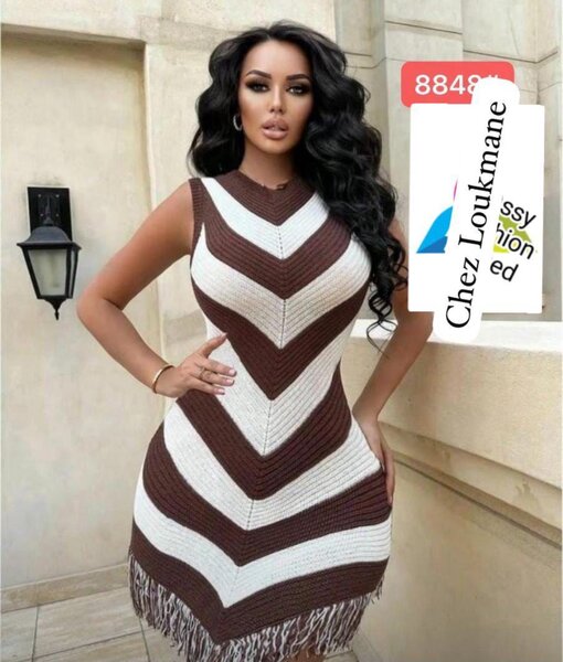 Robe Tricot Élégante