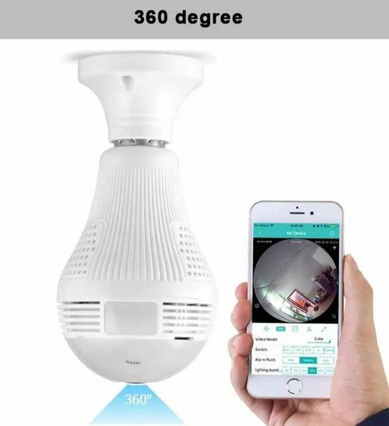 Caméra Panoramique 360° WiFi HD