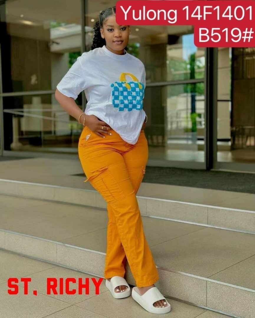 Ladies top and down available