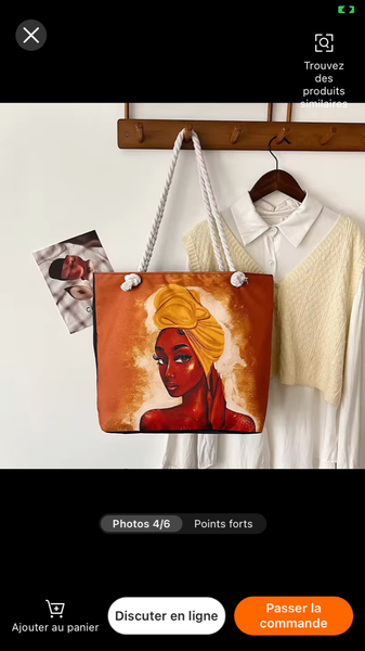 Sac fourre-tout artistique