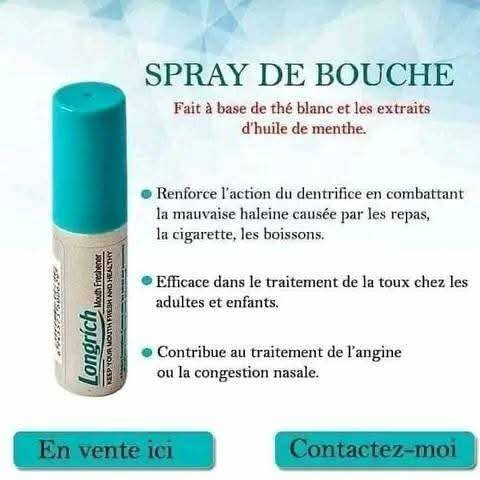 Spray de Bouche Longrich