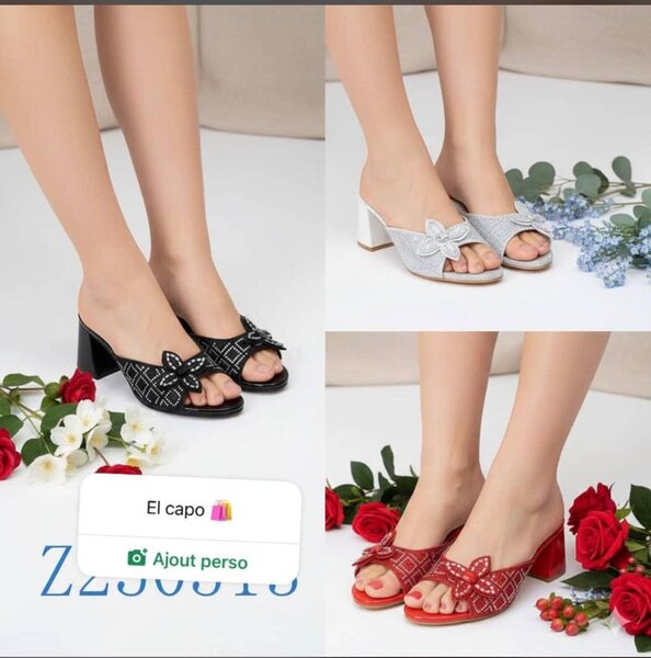 Sandales à talons élégantes