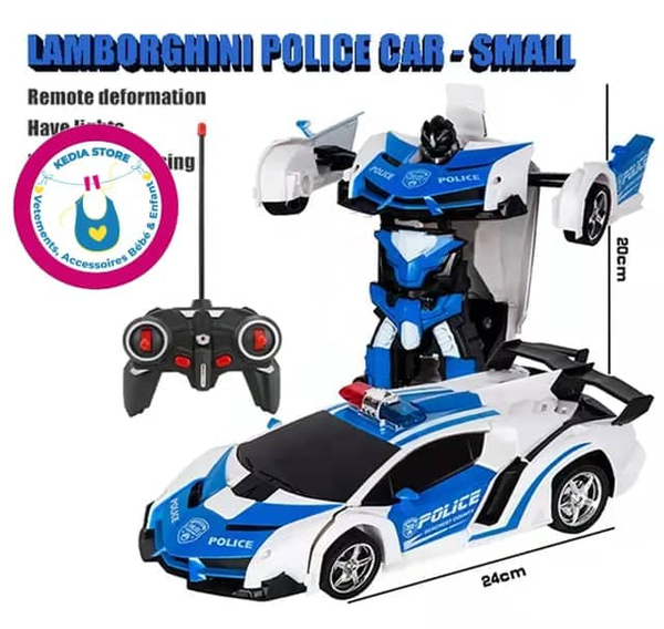 Voiture télécommandée transformeur