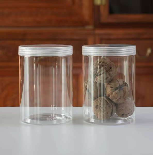 jars with clear lids 