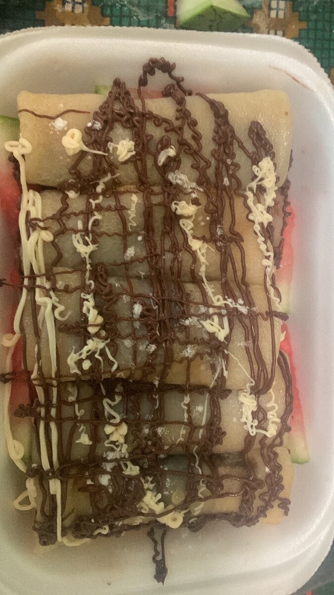 Crêpes banane chocolat