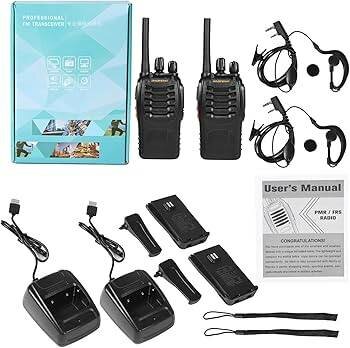 Talkie-walkies professionnels portatifs