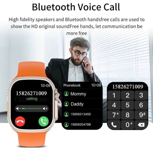 Smart Watch T800 Ultra for Android and iPhones