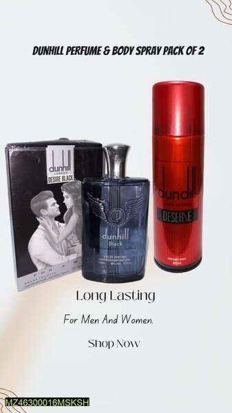 Long Lasting Unisex Perfume .Body Spray, 2pc free delivery