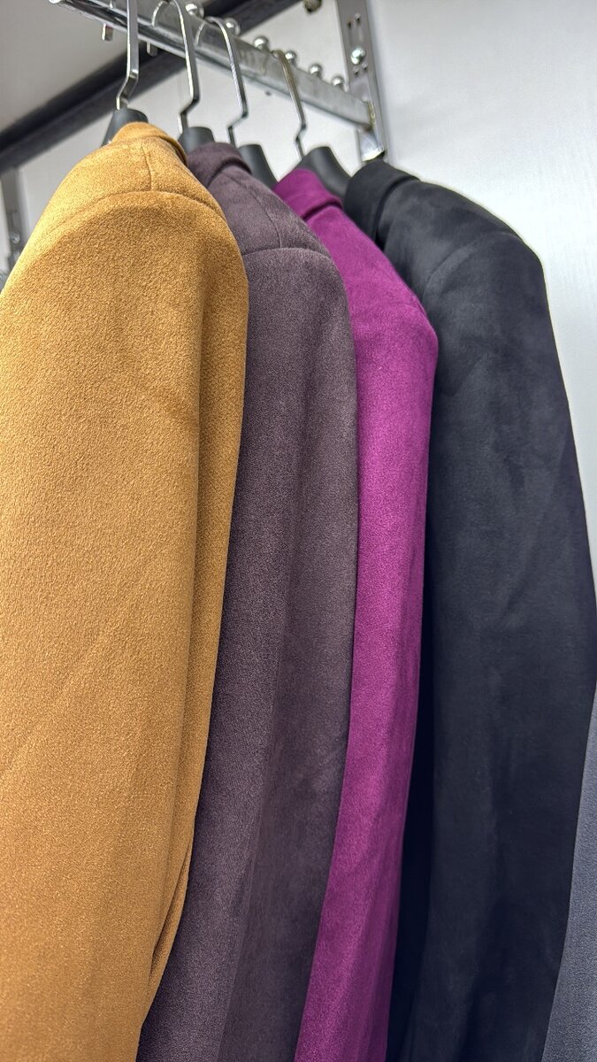 Замшевые пиджаки оптом и в розницу 42/44/46