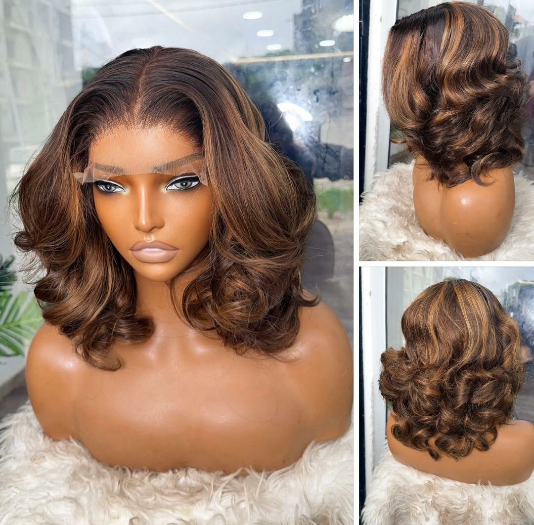 Perruque en dentelle naturelle