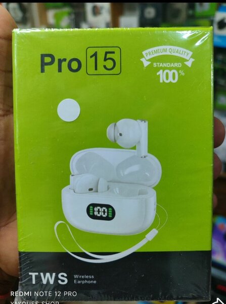 Écouteurs bluetooth Pro 15Plus