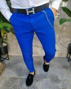 Pantalons Slim Fit Homme Élégants