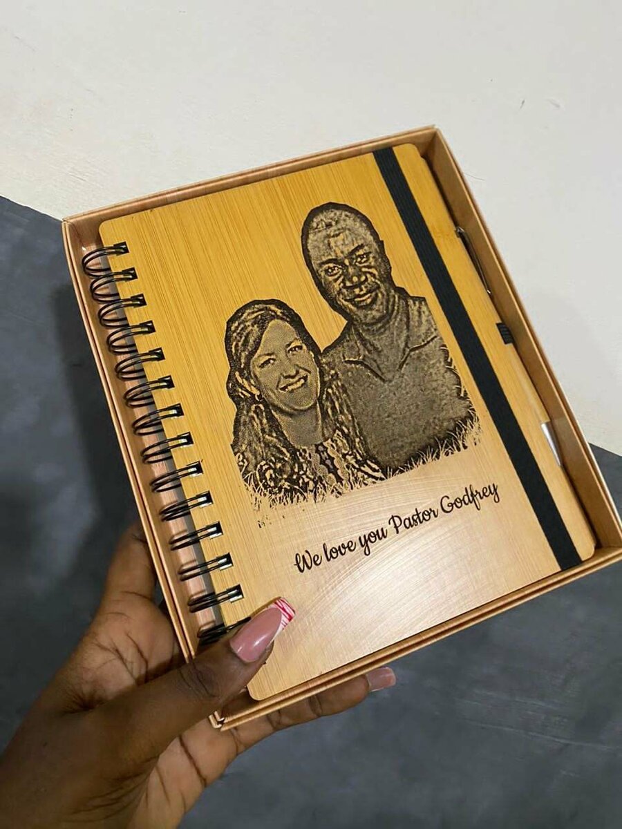 Bamboo Notepads with Pen