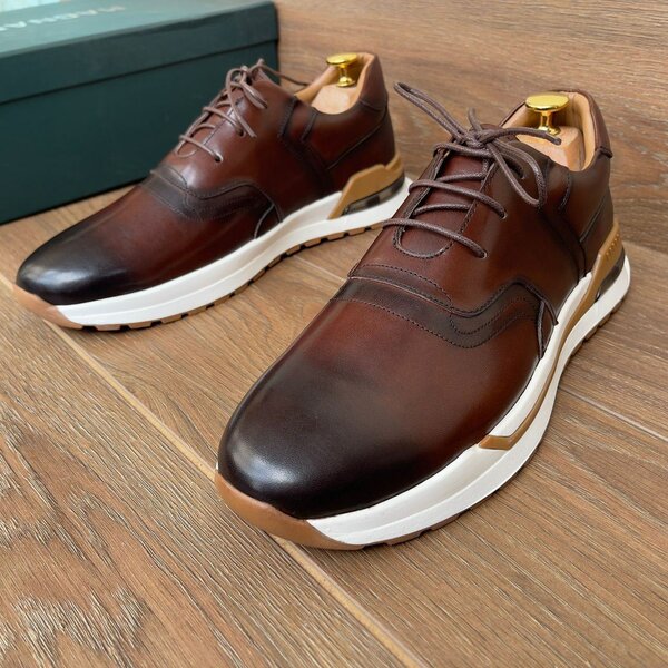 Chaussures en cuir homme