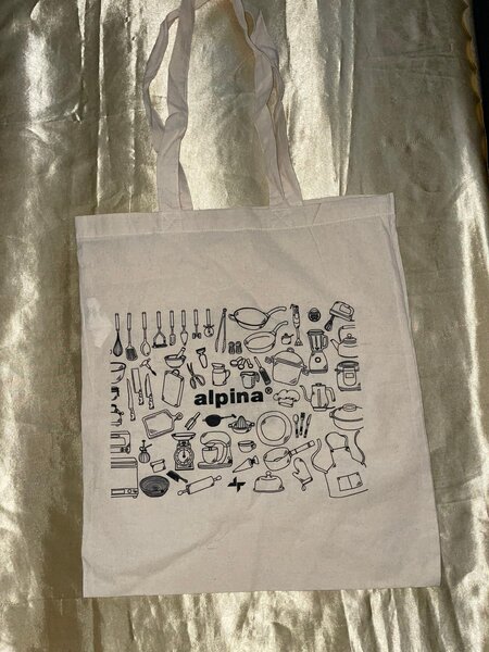 Tote Bag en Coton Alpina