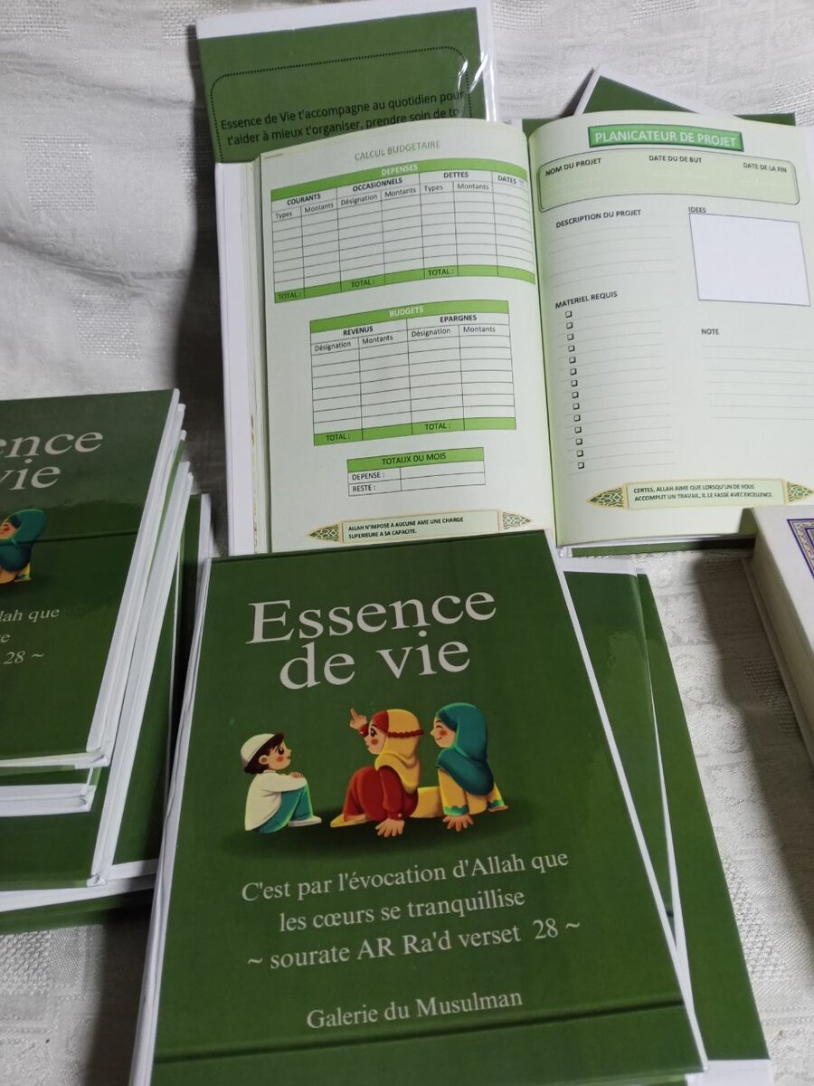 Carnet "Essence de vie"