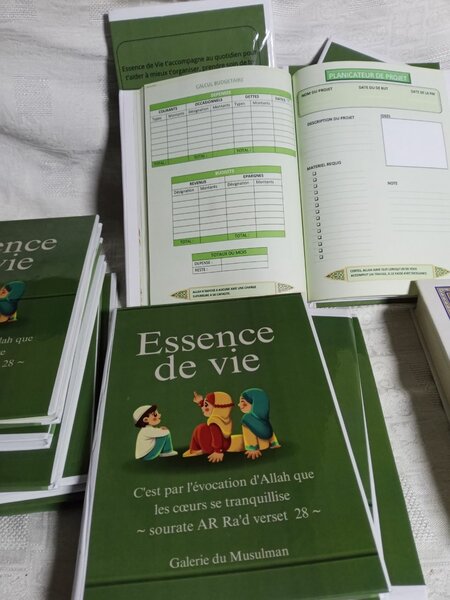 Carnet "Essence de vie"