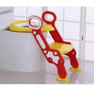 Potty Training Ladder Toilet Seat Steps Assistant for Toddler Child Toilet Trainer Chair