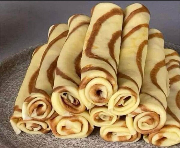 Crêpes roulées gourmandes