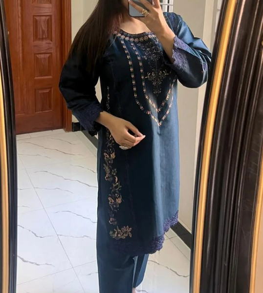 *SEQUENCE KHADI NET 2Pcs*