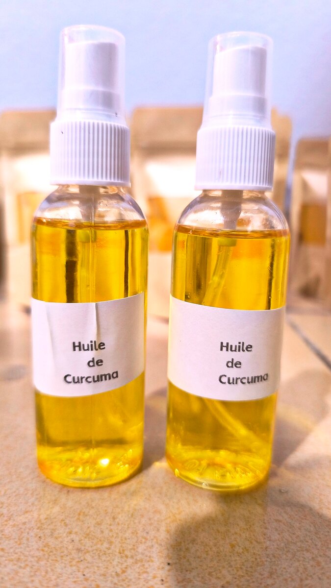 Huile de jojoba/curcuma/ricin