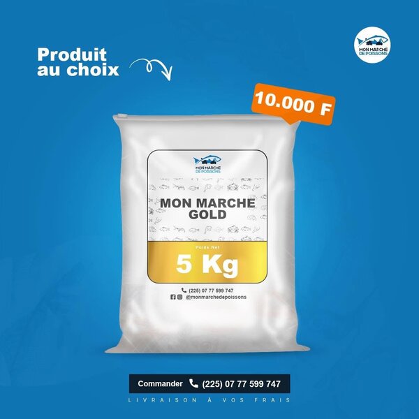 Sac de poissons 5 kg