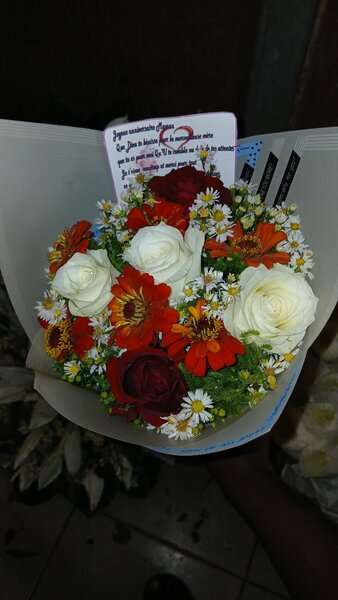 Bouquet floral vibrant