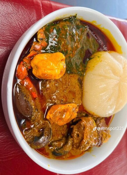 Placali sauce graine et kope