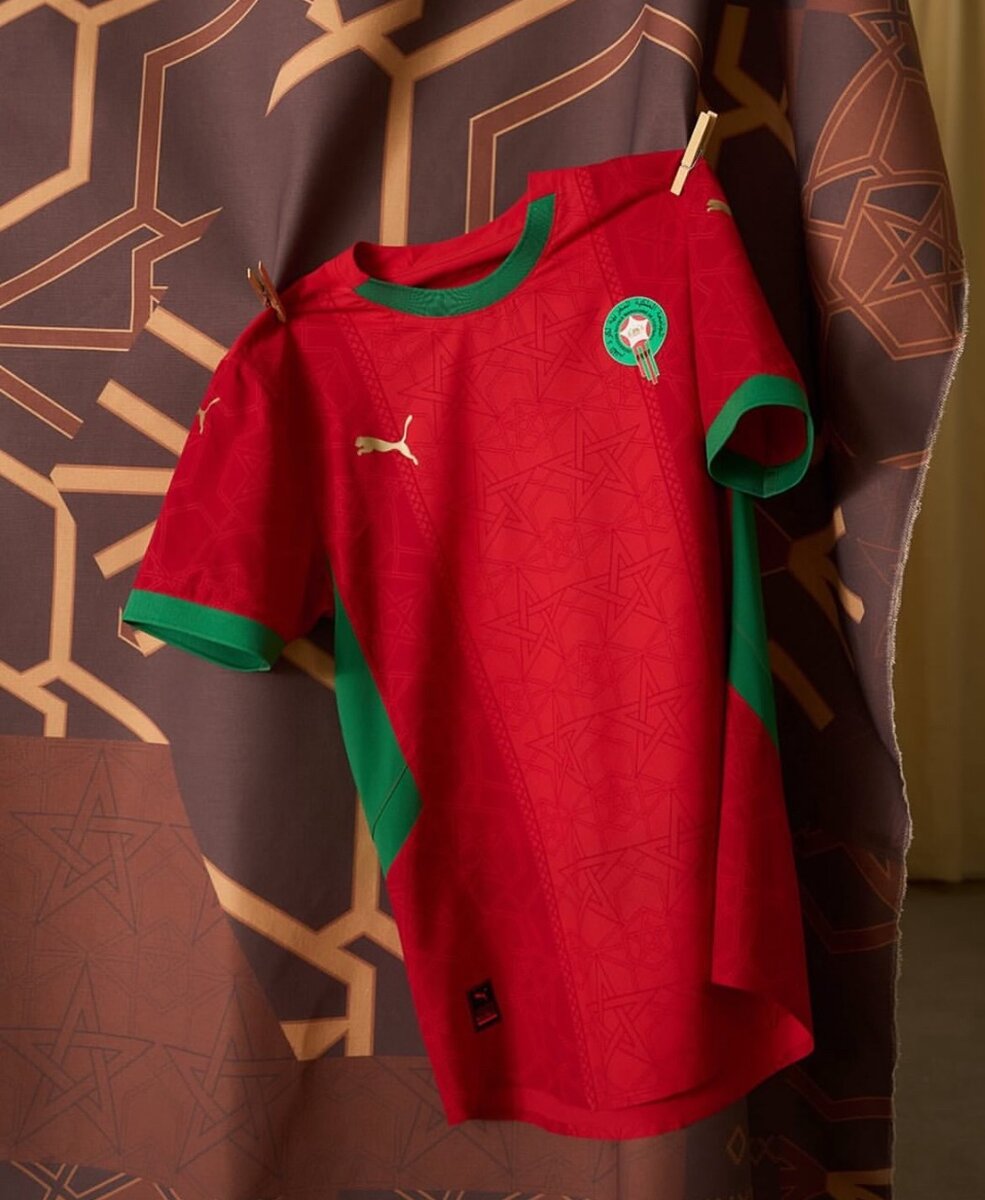 Maillot Maroc Rouge Puma