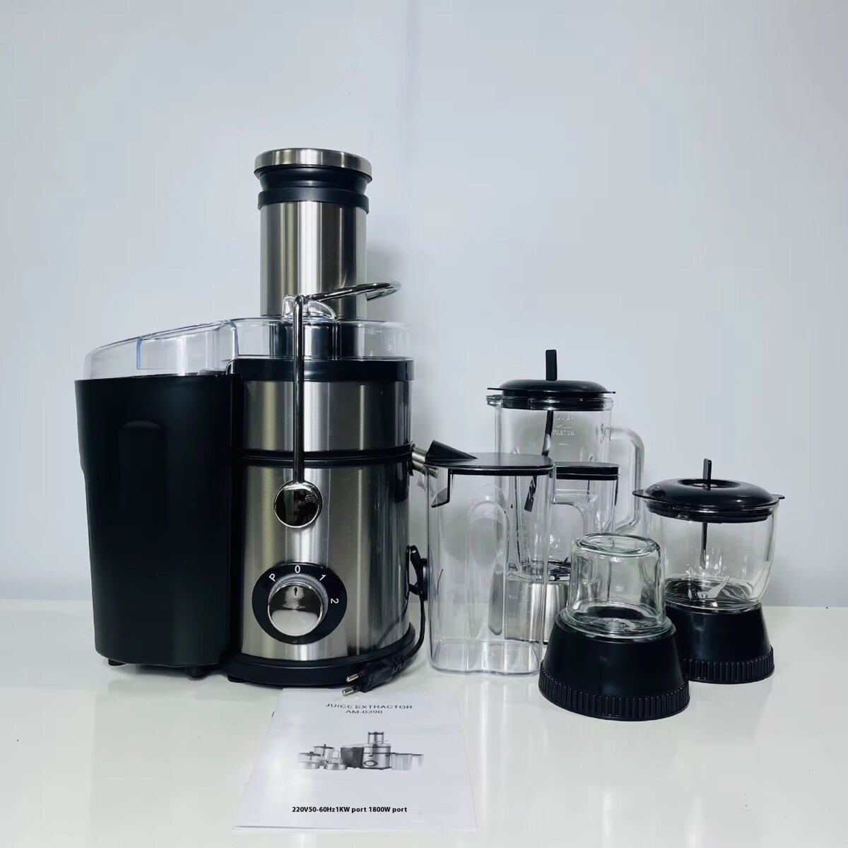 Extracteur de Jus 4 en 1 Inox