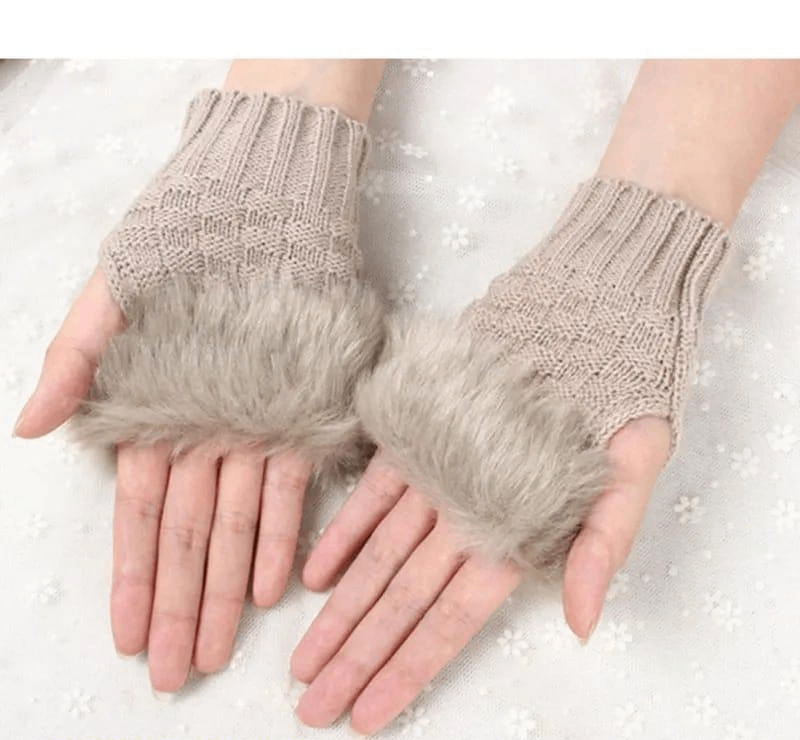 Women's Fur Gloves